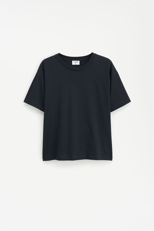 Loose Fit Tee Black Filippa K