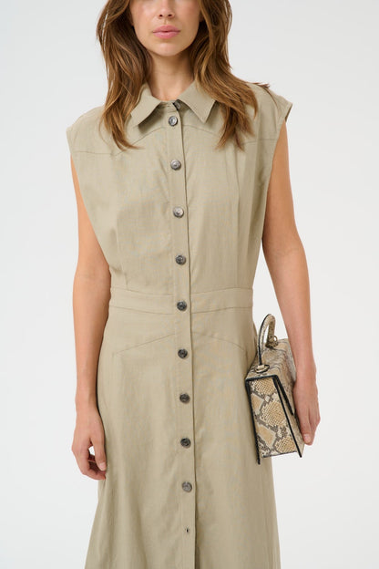 IzzaGZ Dress Silver Sage Gestuz