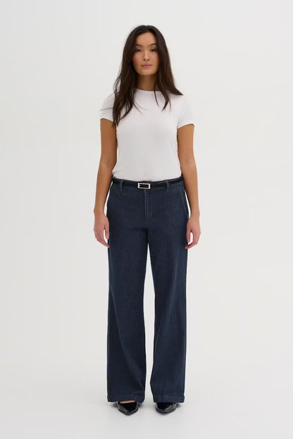 30 The Lara 115 Pants Dark Blue Un-Wash My Essential Wardrobe