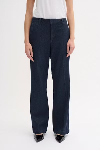30 The Lara 115 Pants Dark Blue Un-Wash My Essential Wardrobe