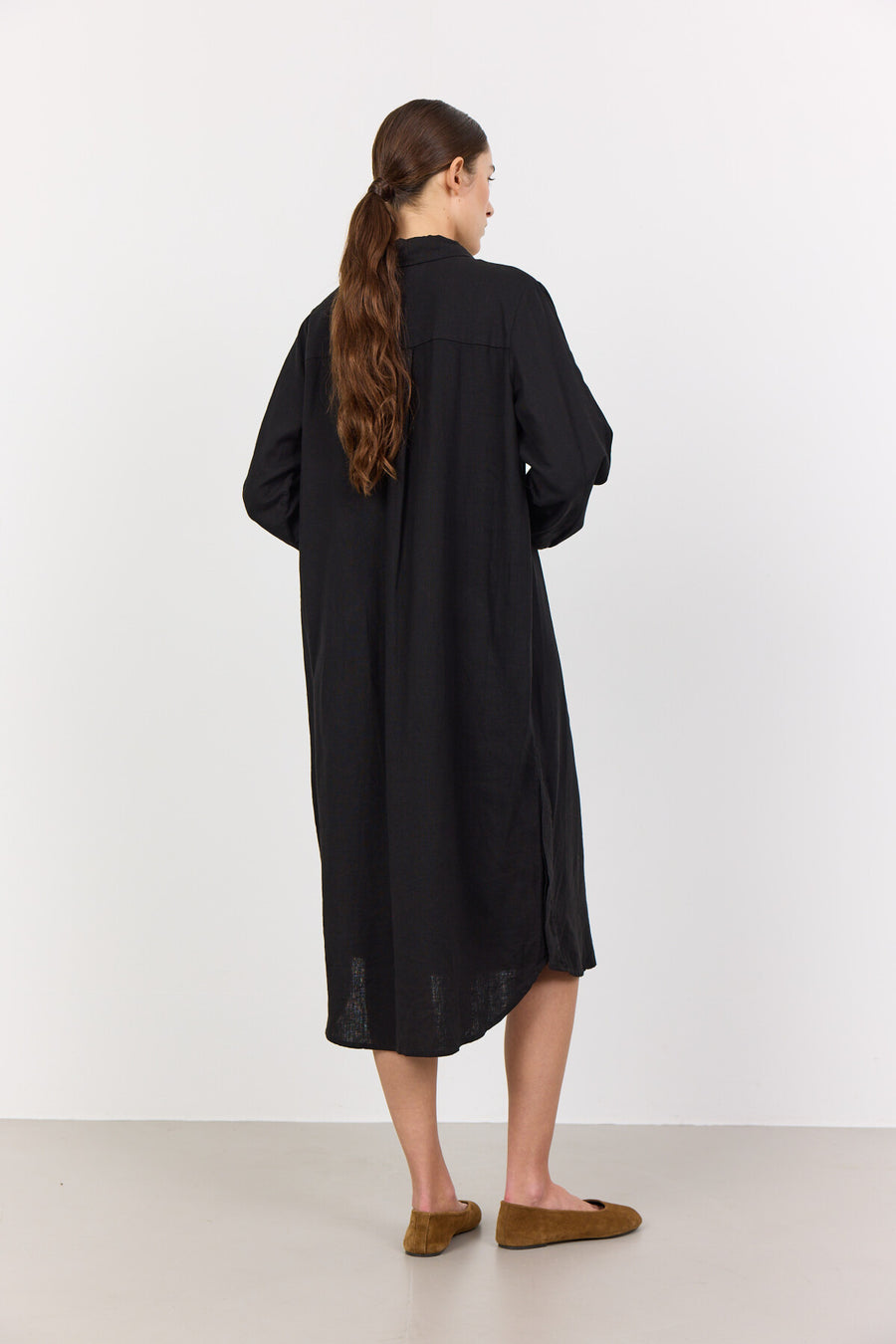 LR-Naja 35 Shirt Dress Black Levete Room