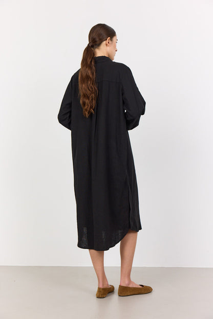 LR-Naja 35 Shirt Dress Black Levete Room
