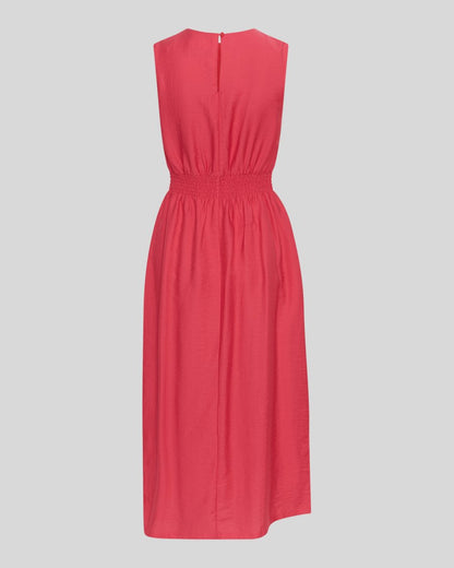 Disa SL Dress Rose Red Melange MSCH