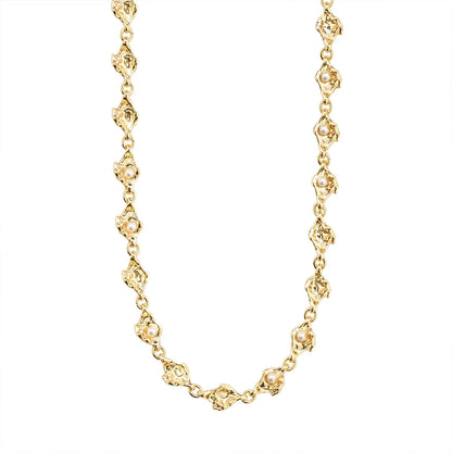 Inaya Necklace Gold Pilgrim