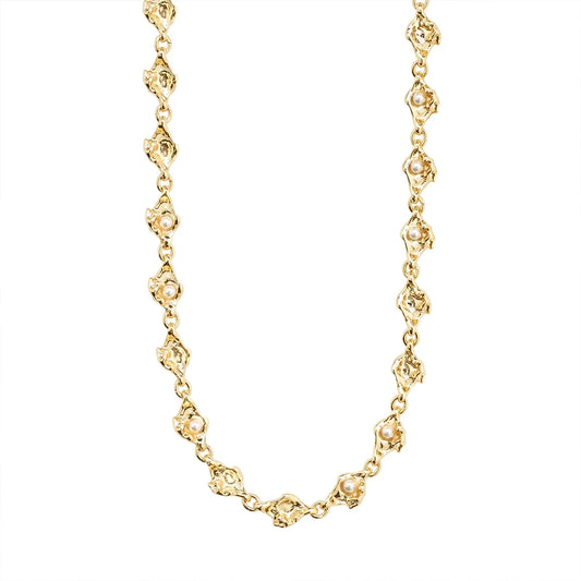 Inaya Necklace Gold Pilgrim
