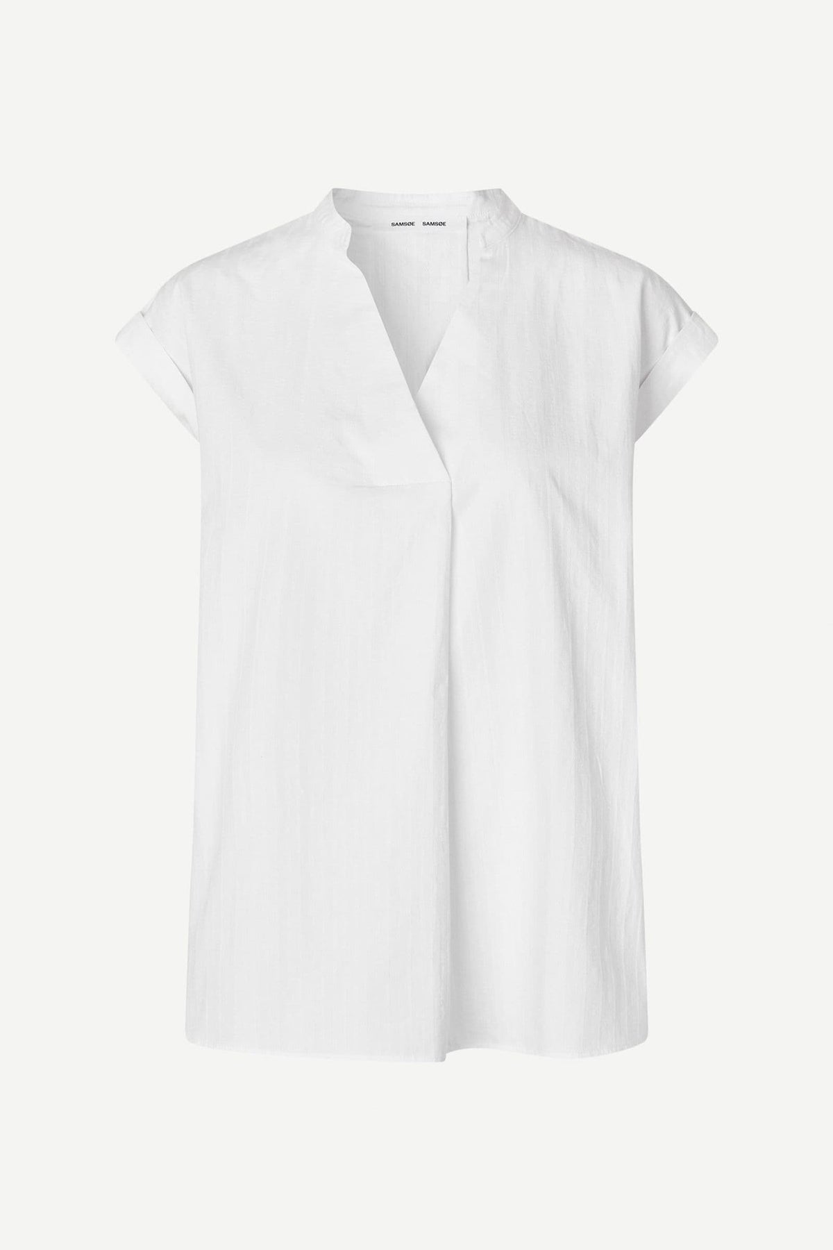 Satina SS Shirt 15646 White Samsoe Samsoe