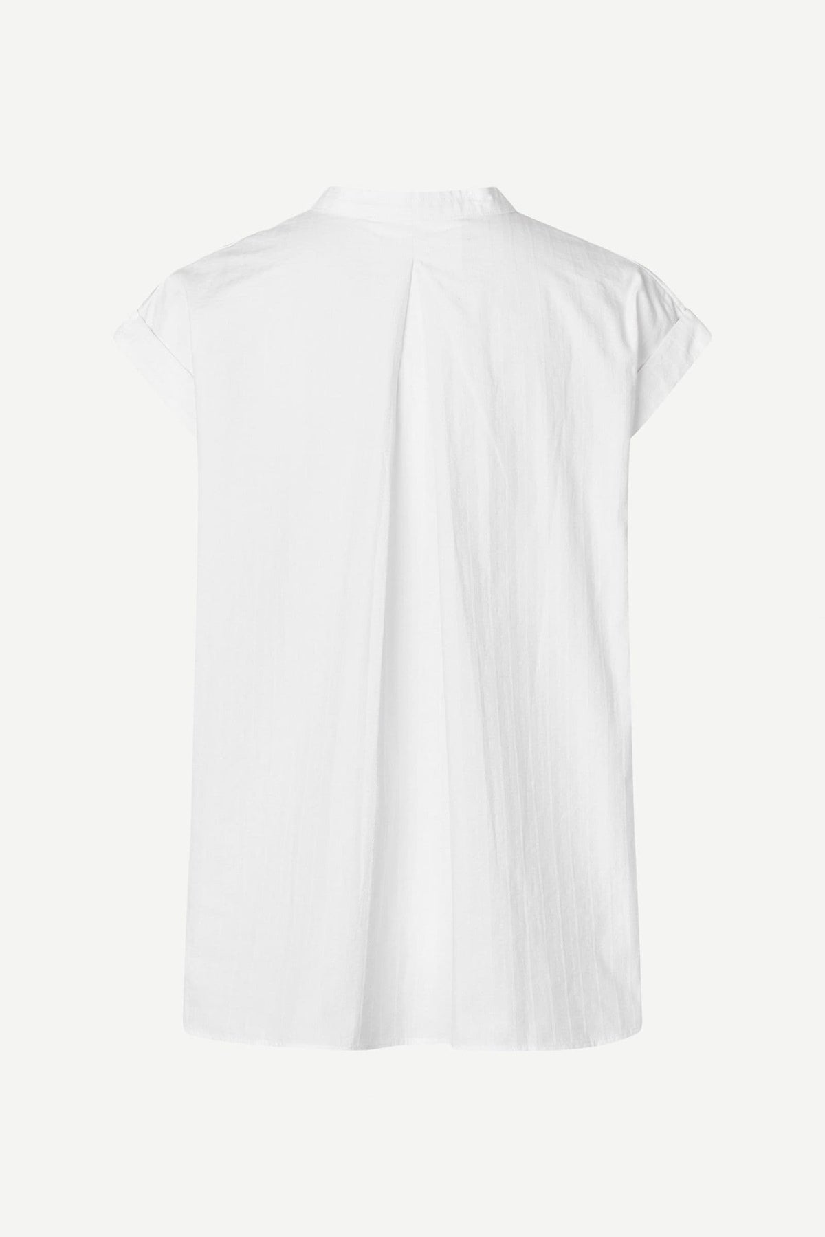 Satina SS Shirt 15646 White Samsoe Samsoe