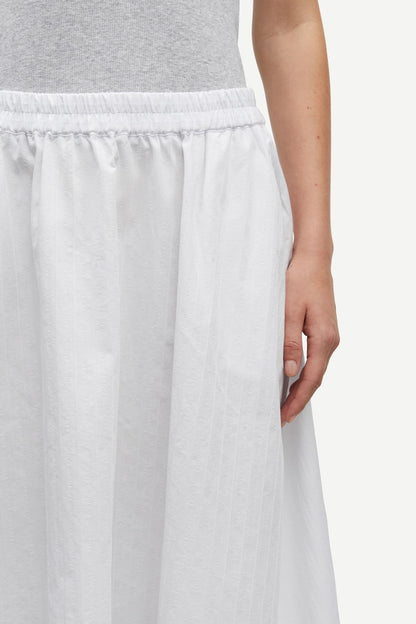 Satina Skirt 15646 White Samsoe Samsoe