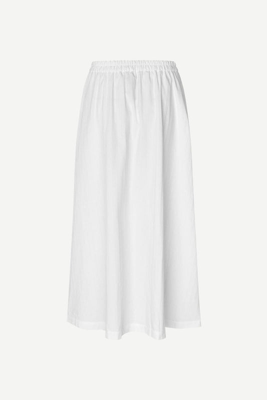 Satina Skirt 15646 White Samsoe Samsoe