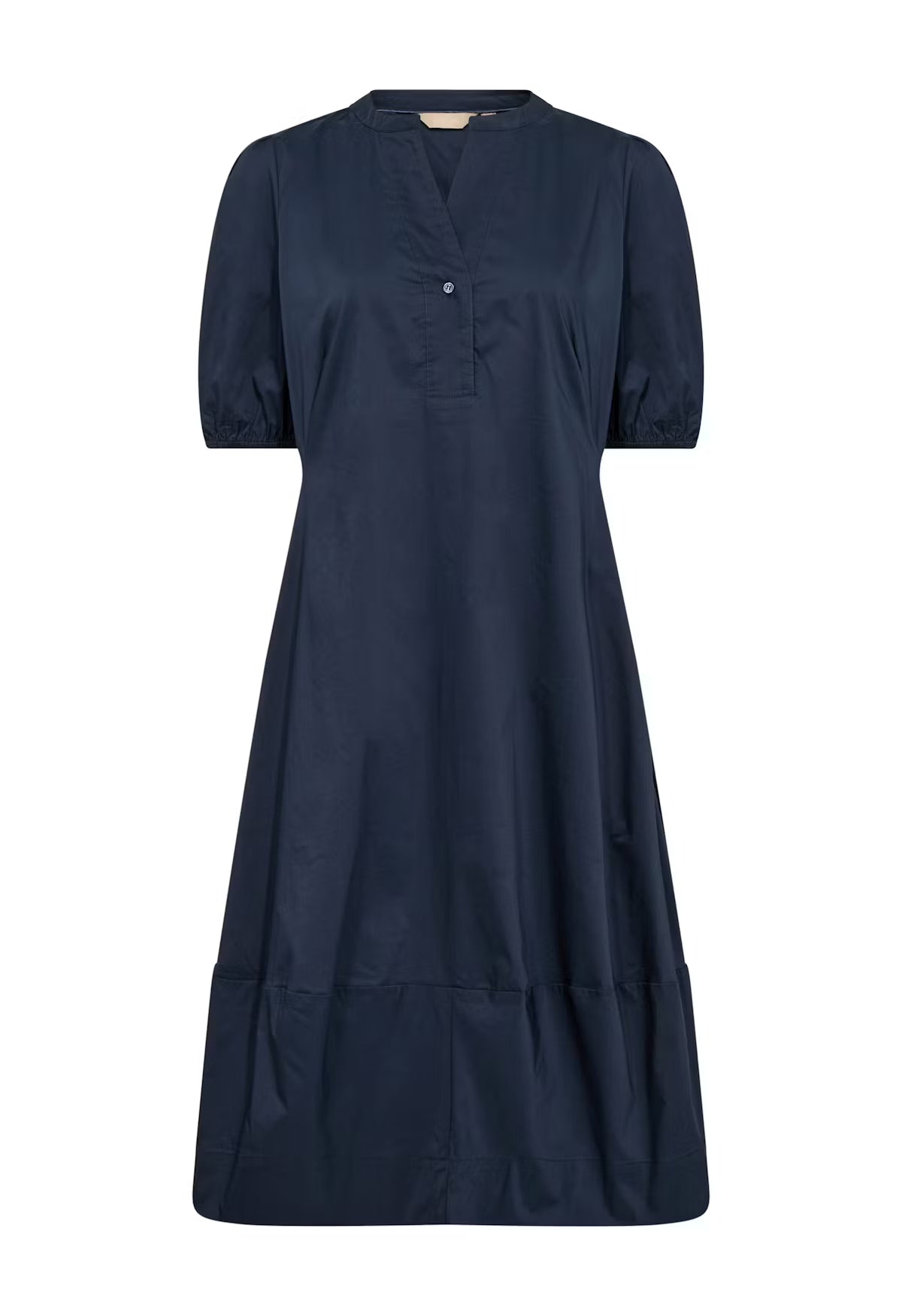 Antoinett SS Placket Dress Blue Iris Culture