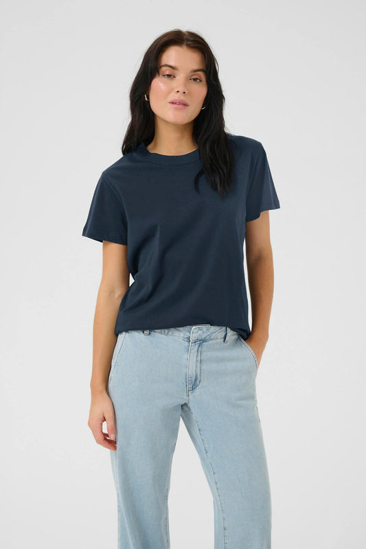 HanneMW Tee Dark Sapphire Blue My Essential Wardrobe