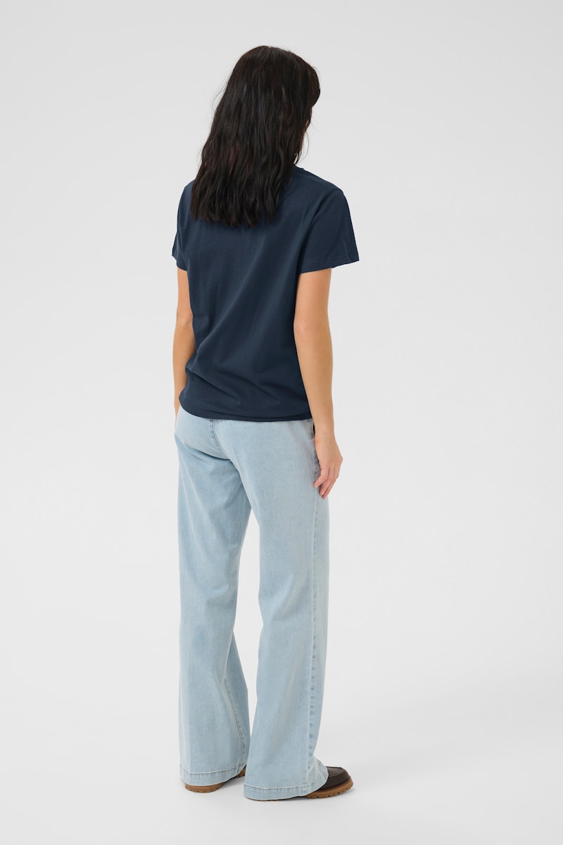 HanneMW Tee Dark Sapphire Blue My Essential Wardrobe