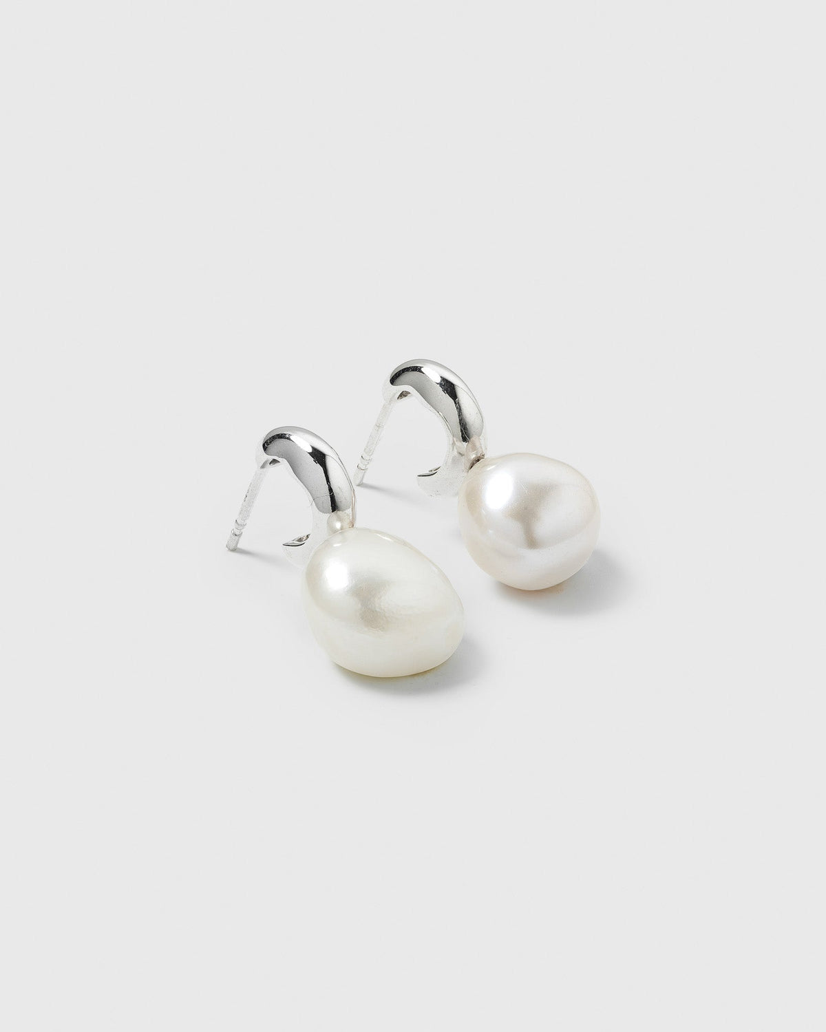 Paxton Earrings Silver Syster P