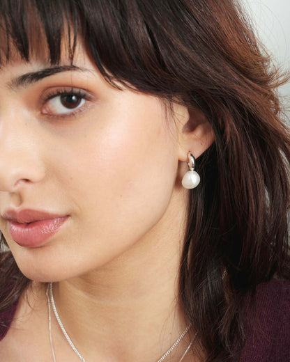 Paxton Earrings Silver Syster P