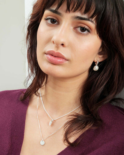 Paxton Earrings Silver Syster P