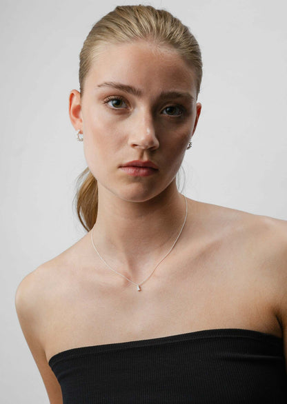 Iggy Earrings Silver Syster P