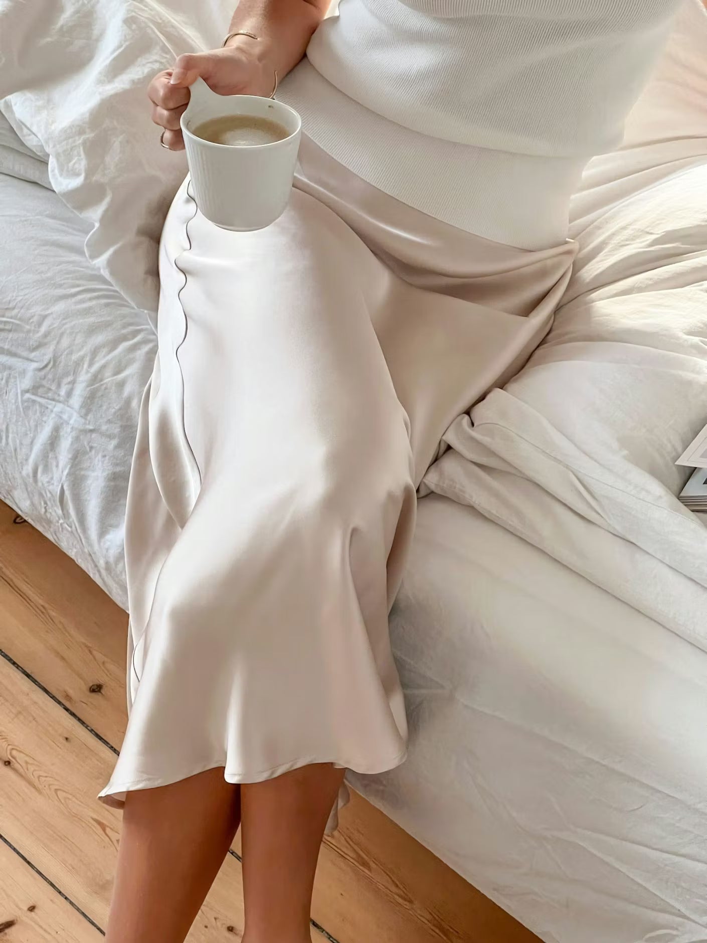 Bovary Skirt Champagne Neo Noir
