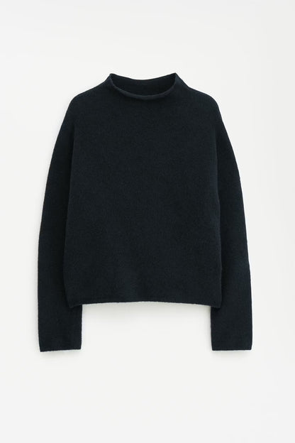 Mika Yak Funnelneck Sweater Black Filippa K