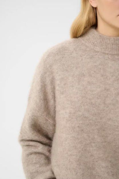 Debbie Pullover Warm Sand Melange Gestuz