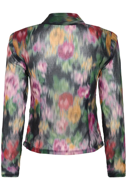 Fadia P Shirt Red Faded Flower Gestuz