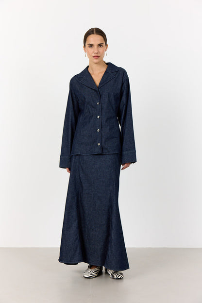 LR-Nuri 1 Shirt Dark Navy Levete Room