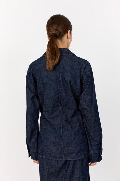 LR-Nuri 1 Shirt Dark Navy Levete Room