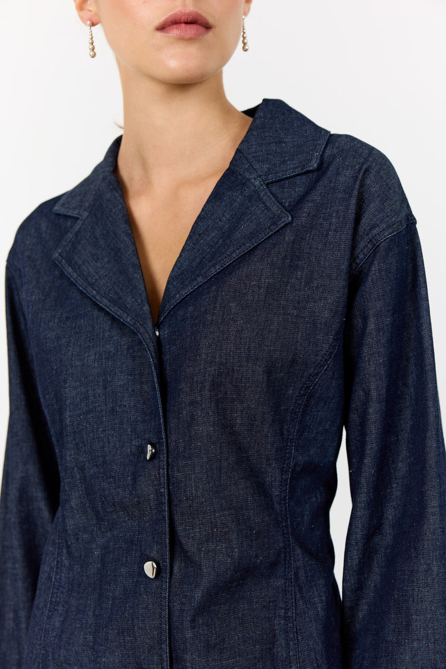 LR-Nuri 1 Shirt Dark Navy Levete Room