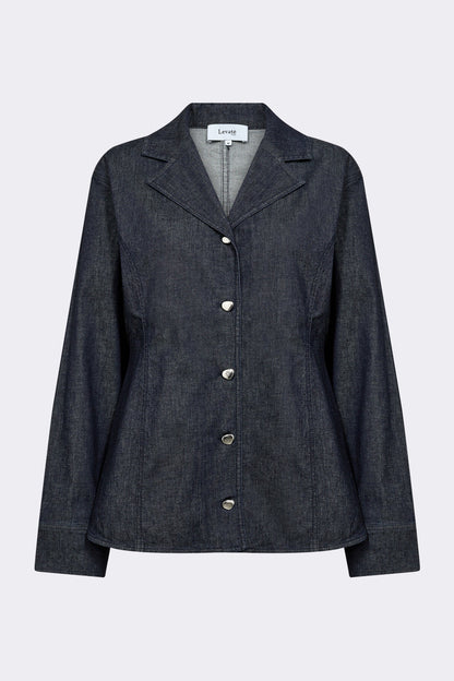 LR-Nuri 1 Shirt Dark Navy Levete Room