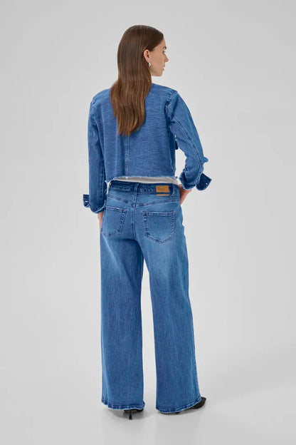 DangoMW 144 Short Jacket Medium Blue Wash My Essential Wardrobe