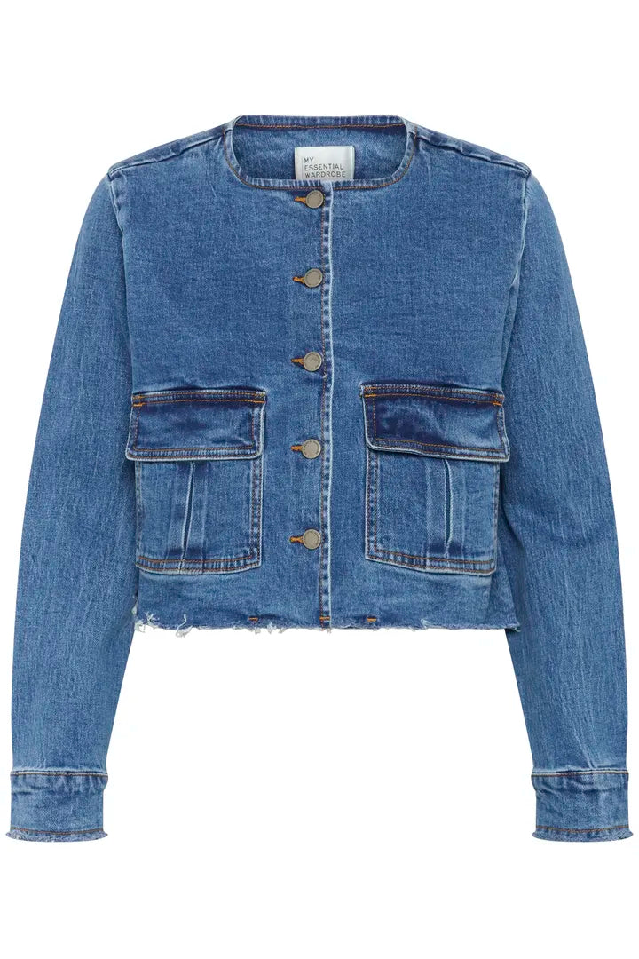 DangoMW 144 Short Jacket Medium Blue Wash My Essential Wardrobe