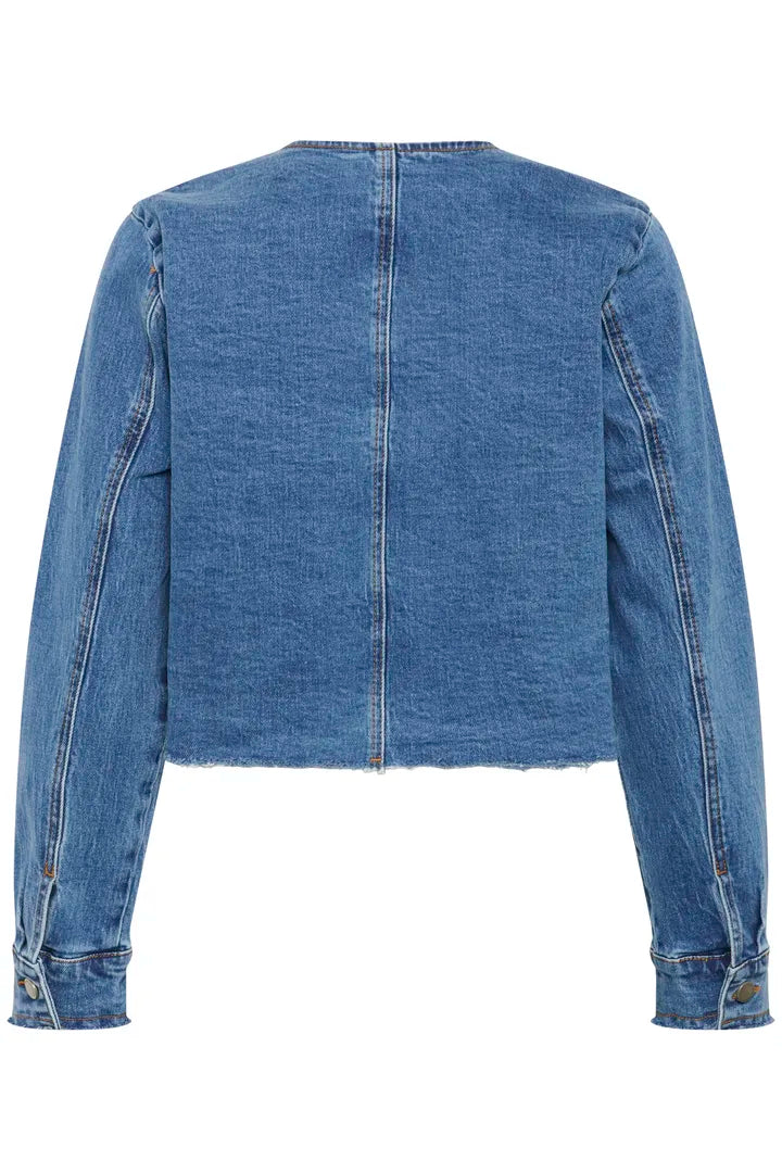 DangoMW 144 Short Jacket Medium Blue Wash My Essential Wardrobe