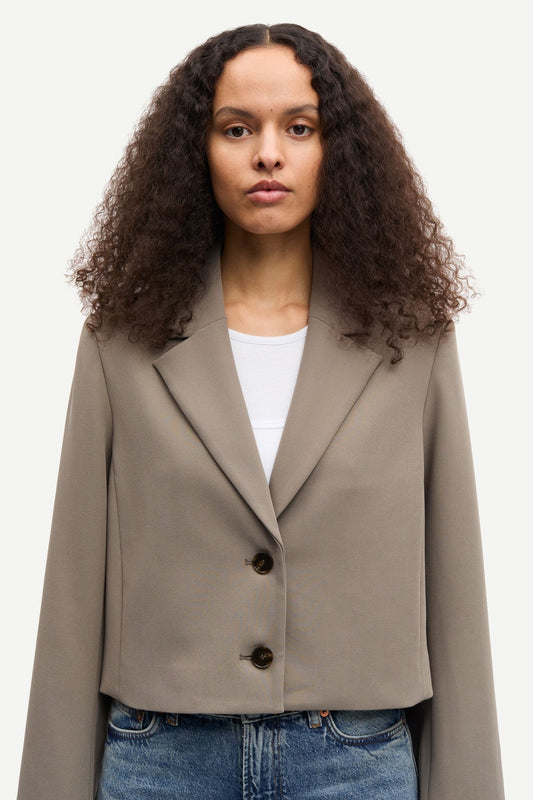 Salaney Blazer 15790 Dark Aluminum Samsoe Samsoe
