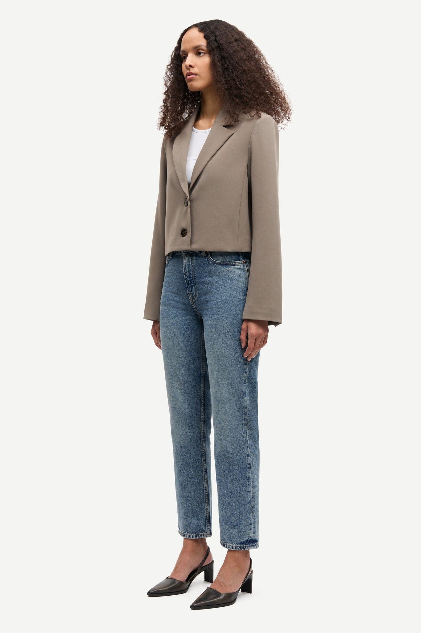 Salaney Blazer 15790 Dark Aluminum Samsoe Samsoe