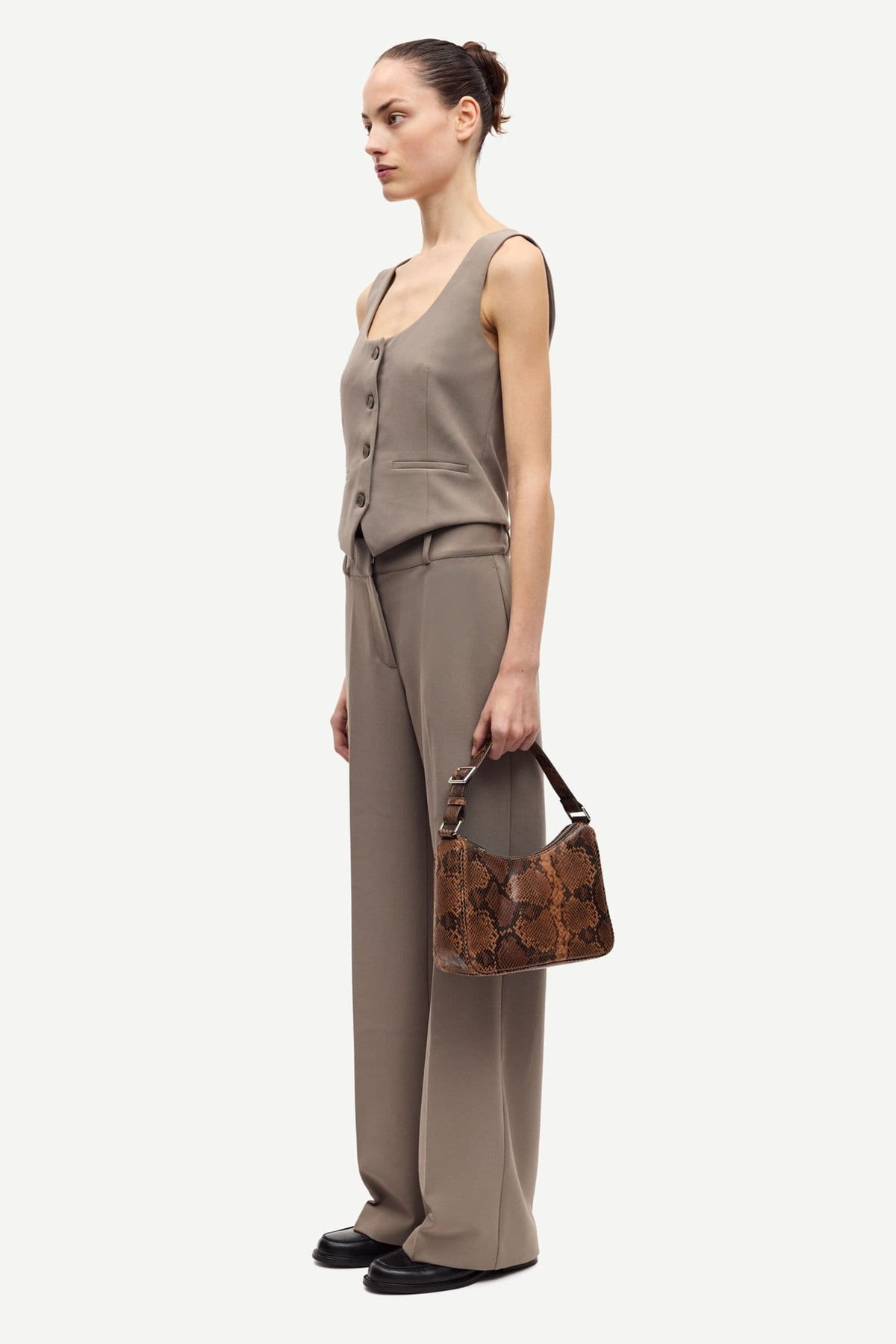 Salaney Trousers 15790 Dark Aluminum Samsoe Samsoe