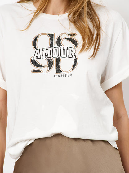 Riot Monogram T-shirt White Dante6