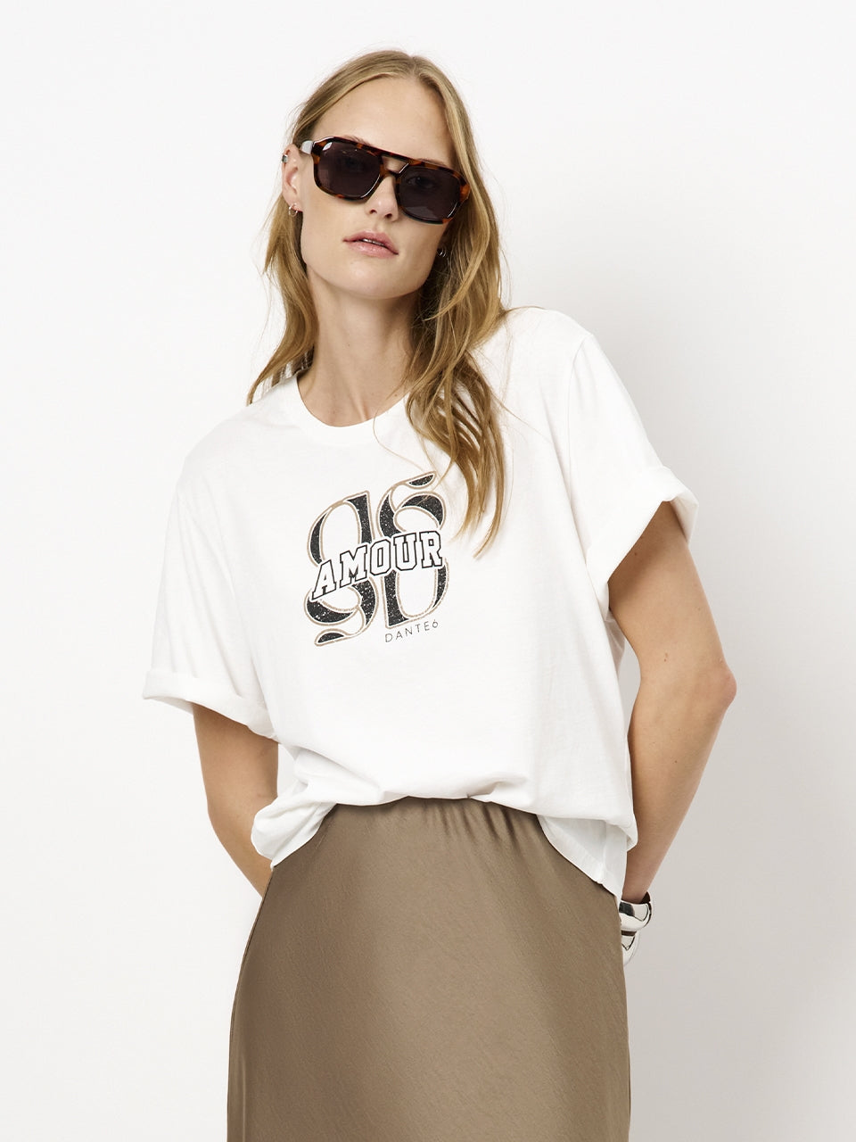 Riot Monogram T-shirt White Dante6