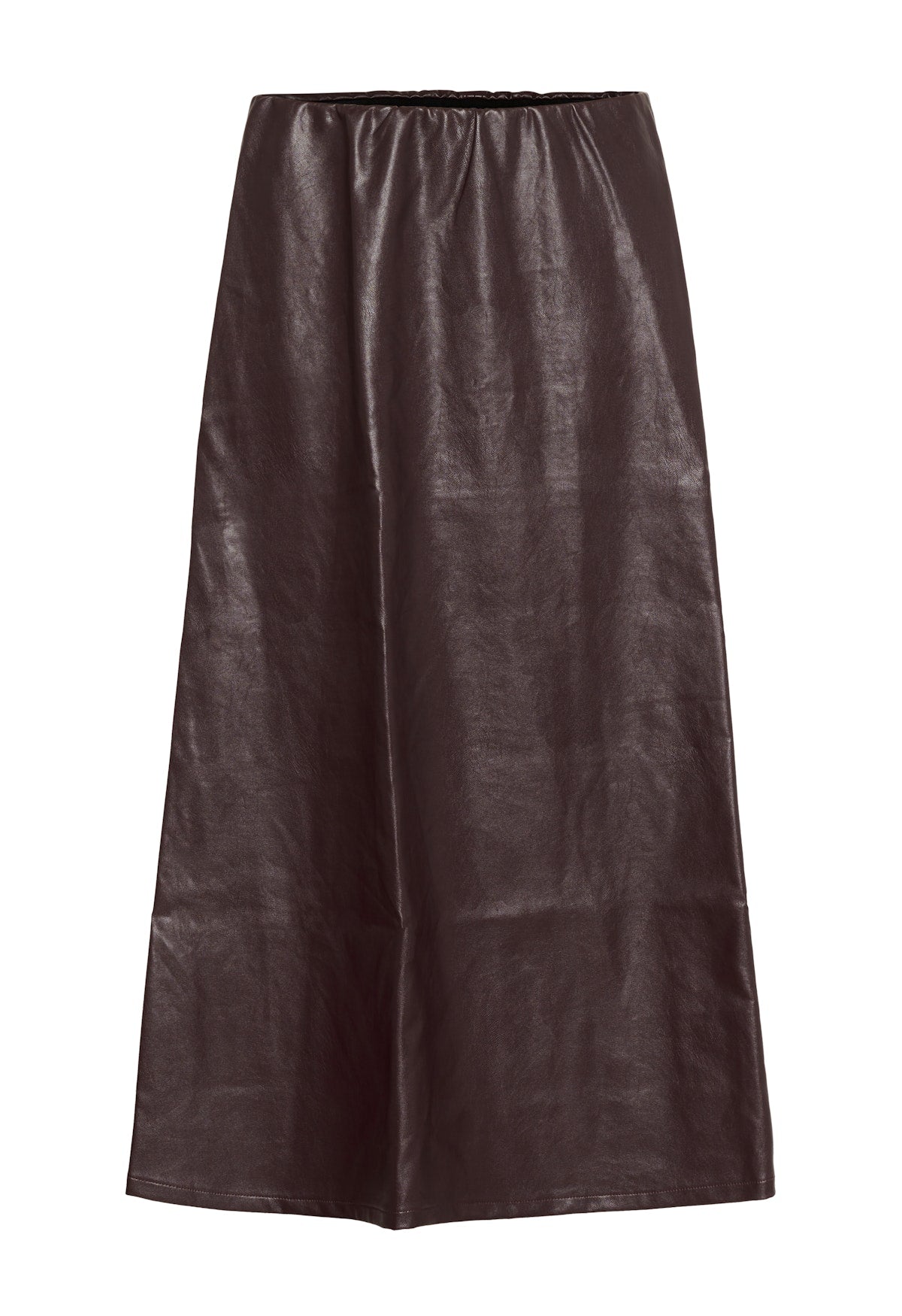 Lilli PU Skirt Decadent Chocolate Culture
