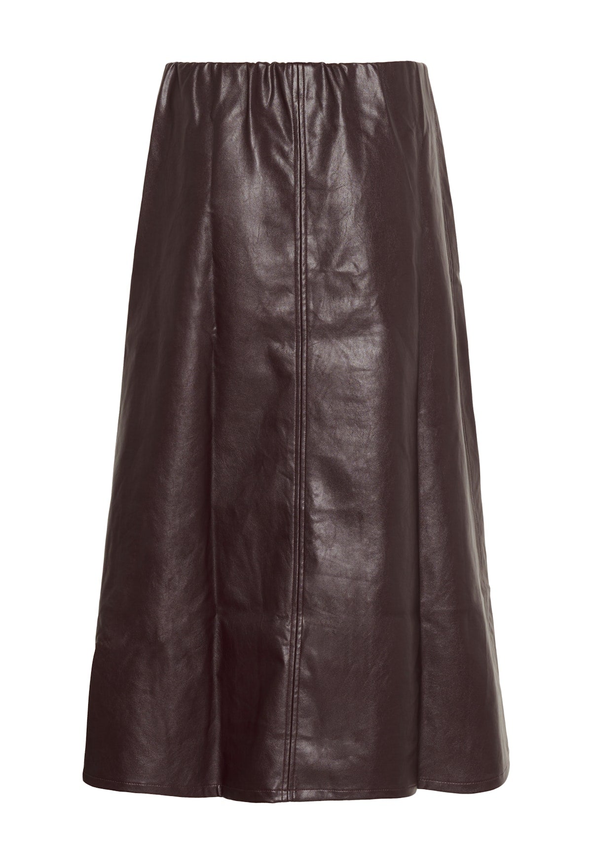 Lilli PU Skirt Decadent Chocolate Culture