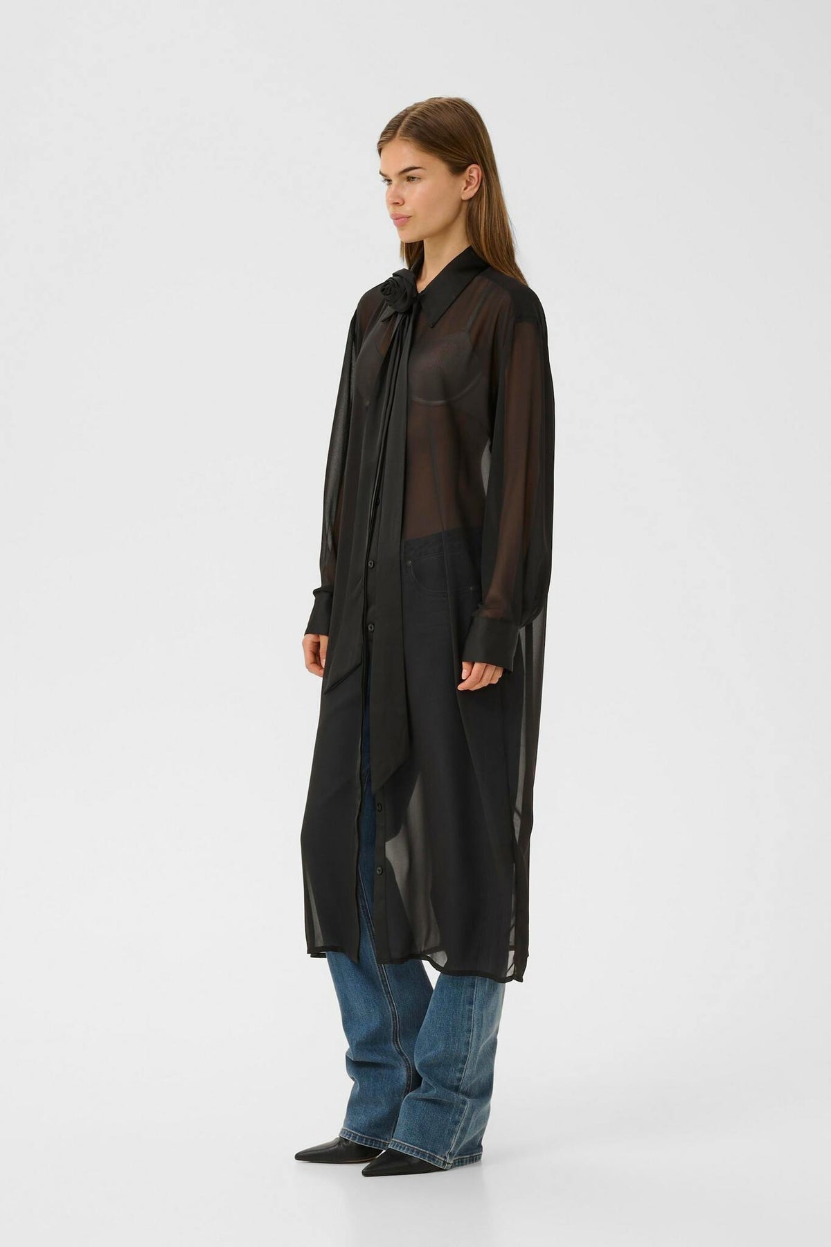 Lynne Shirt Dress Black Gestuz