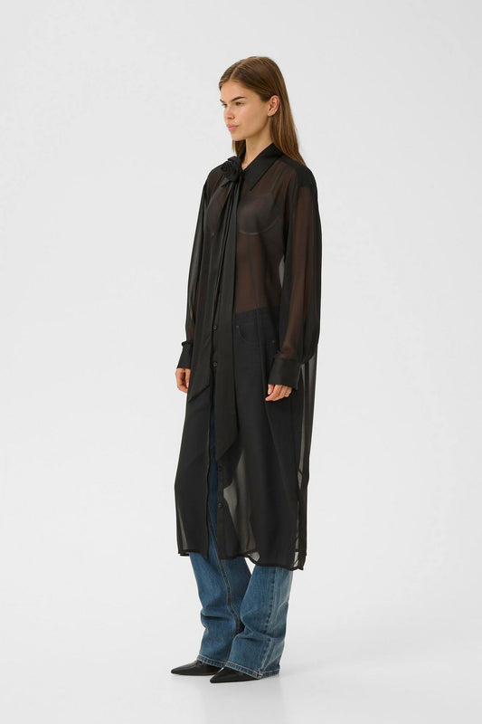 Lynne Shirt Dress Black Gestuz