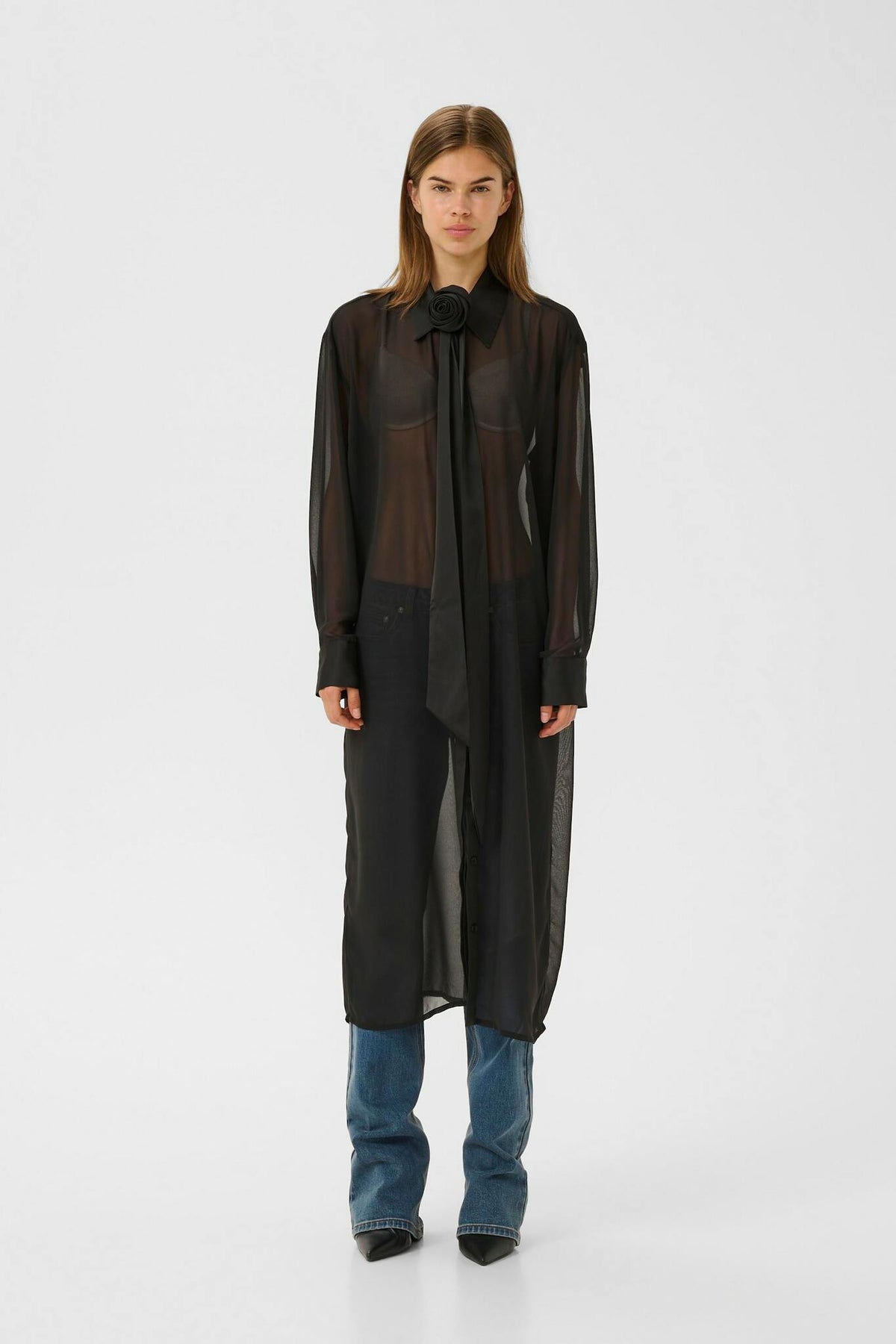 Lynne Shirt Dress Black Gestuz