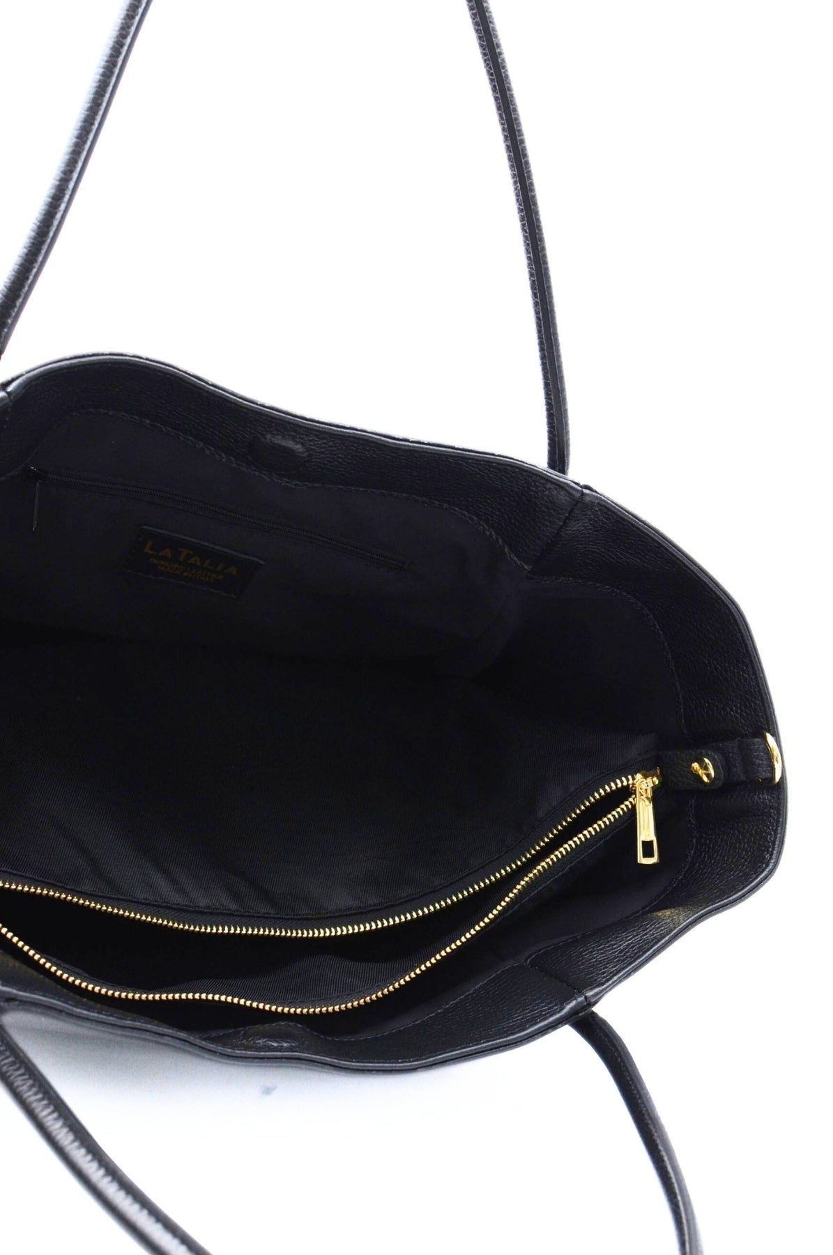 Florence Medium Leather Bag Bordeaux Latalia