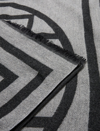 LR-Hartley 1 Scarf Dark Grey Levete Room