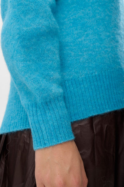 Riette V-Neck Pullover Aquarius Nümph
