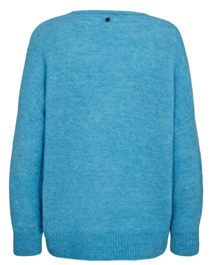 Riette V-Neck Pullover Aquarius Nümph