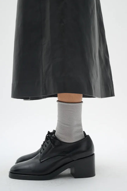 CozyIW Glitter Socks Multi Black/Silver InWear