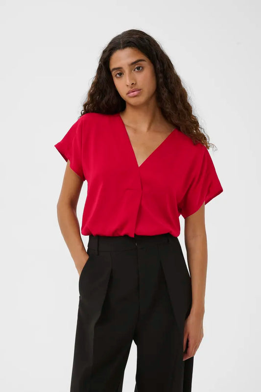 RindaIW Top True Red InWear