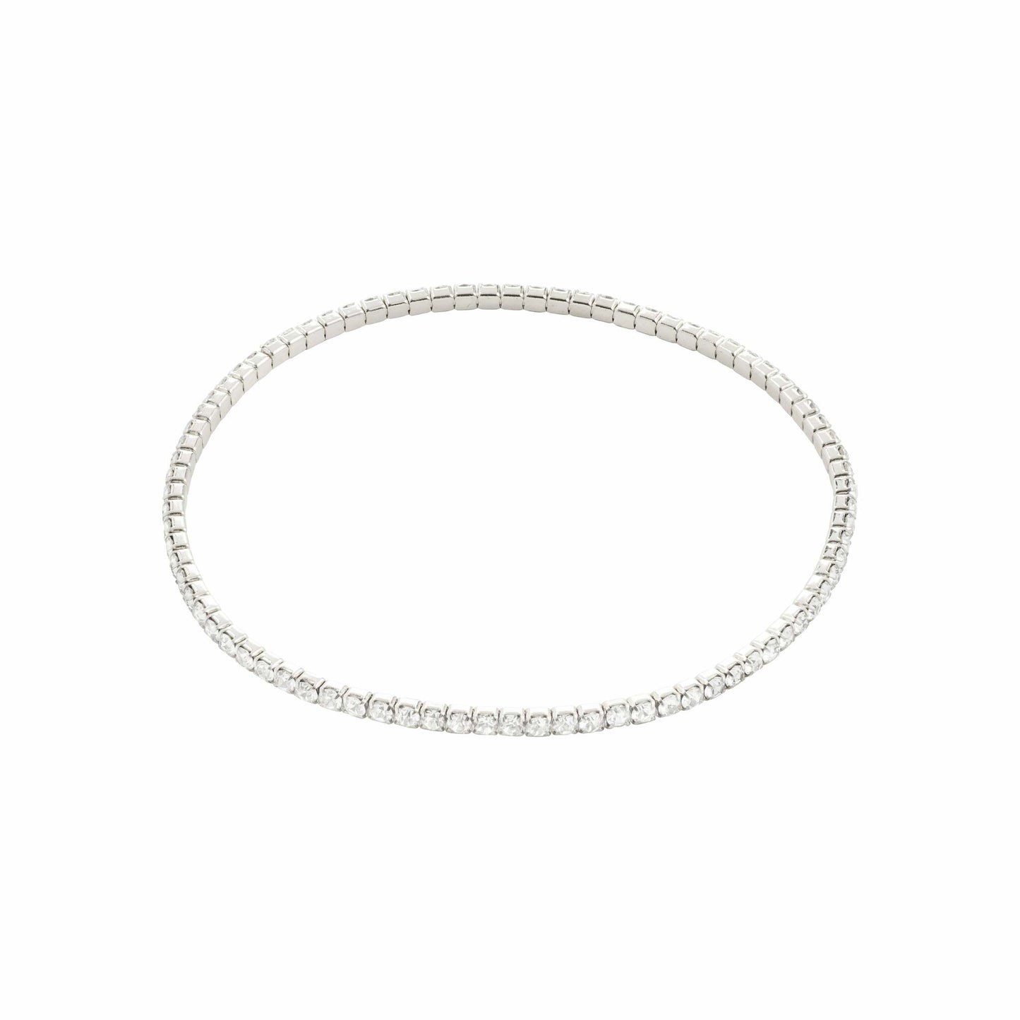 Arash Crystal Bracelet Silver Pilgrim