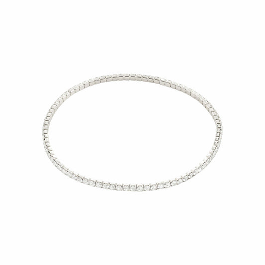 Arash Crystal Bracelet Silver Pilgrim