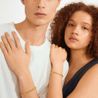 Sense Bracelet Gold Pilgrim